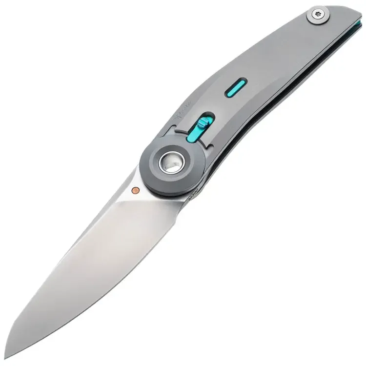 Нож Reate/Vulpex Knives TRON frosted satin сталь M390 рукоять beadblast Titanium