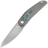 Нож Reate/Vulpex Knives TRON frosted beadblast сталь M390 рукоять beadblast Titanium