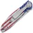 Нож Kershaw Leek USA Flag сталь 14C28N рукоять Aluminium (1660USA)