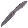 Нож Kershaw Leek Random Blackwash сталь 14C28N рукоять Stainless steel (1660RBW)