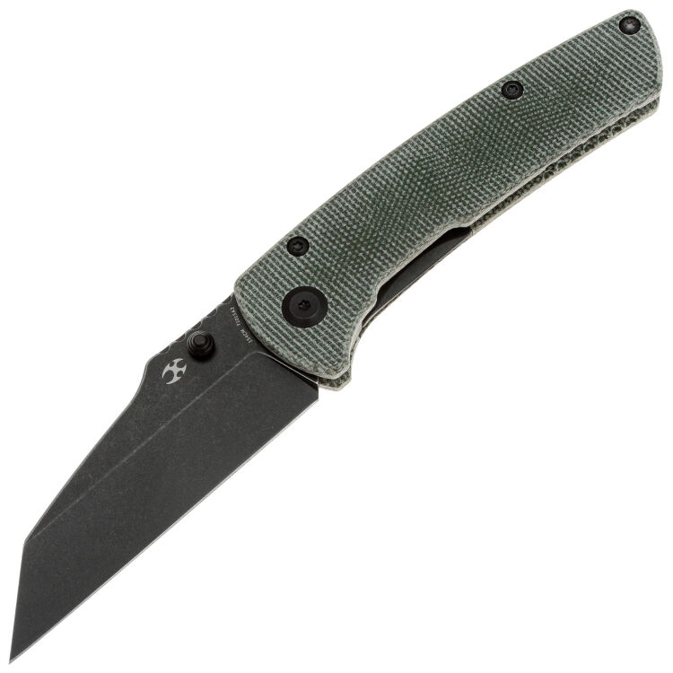 Нож Kansept Main Street blackwash сталь 154CM рукоять Green Micarta