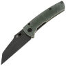 Нож Kansept Main Street blackwash сталь 154CM рукоять Green Micarta