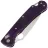 Нож Daggerr Sting Slim X-Lock satin сталь VG-10 рукоять Purple G10