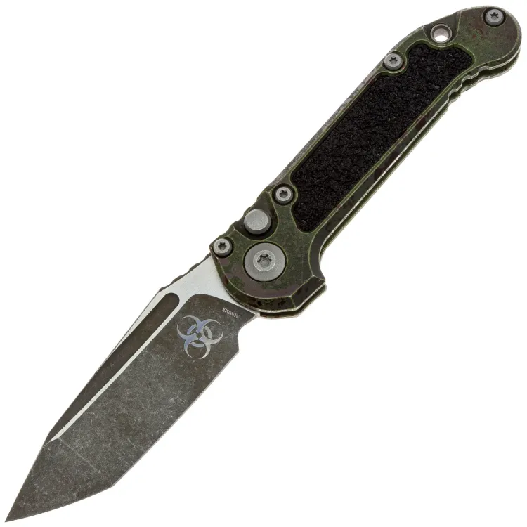 Нож Microtech LUDT Gen III T/E Outbreak Signature сталь M390MK рукоять Aluminium (1136-1OBS)