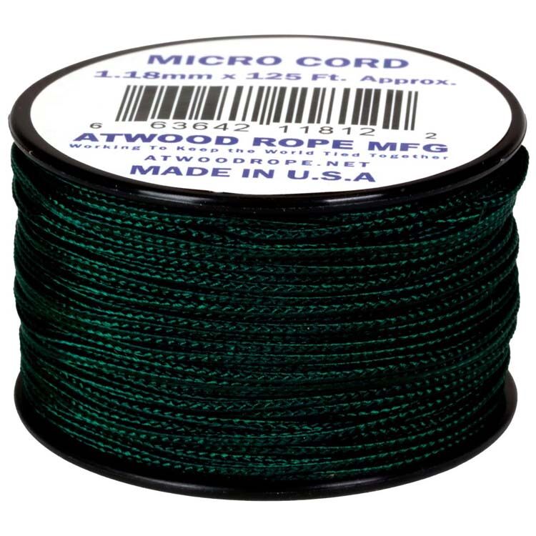 Паракорд Atwoodrope Micro Cord Hunter 38м