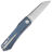 Нож Real Steel Solis satin сталь N690 рукоятьDenim Micarta (7065DM)
