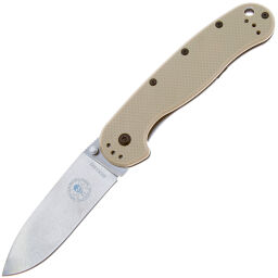 Нож ESEE Avispa stonewash сталь D2 рукоять Desert Tan GFN (BRK1302DT)