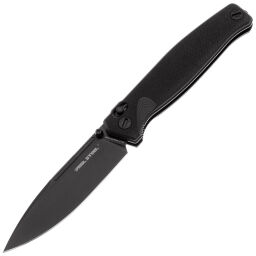 Нож Real Steel Huginn Black сталь VG-10 рукоять Black G10 (7652B)