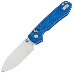 Нож Vosteed Raccoon CB satin сталь Nitro-V рукоять Blue Aluminum