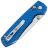 Нож Vosteed Raccoon CB satin сталь Nitro-V рукоять Blue Aluminum