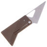 Нож Daggerr Cardknife сталь 8Cr13MoV рукоять Bronze Ti/Carbon Fiber