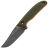 Нож Dyag Knives Model 14 Боуи сталь VG-10 рукоять Olive G10