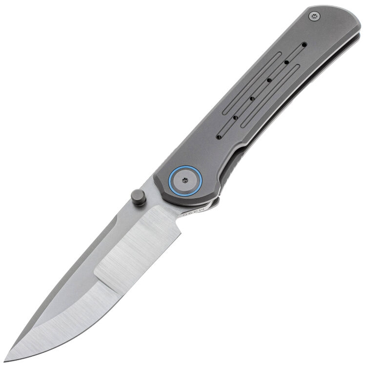 Нож Maxace Peregrine-II cталь M390 рукоять Sandbladsted Titanium