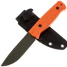 Нож HOT Knife Hoot green сталь D2 рукоять Orange G10