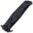 Нож НОКС Финка-М сталь D2 рукоять Blue/Black G10 (348-700406)