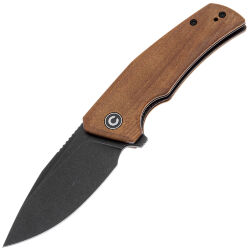 Нож CIVIVI Regulatron blackwash сталь Nitro-V рукоять Guibourtia Wood (C23006-3)
