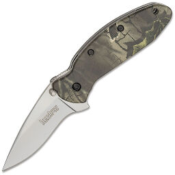 Нож Kershaw Scallion сталь 420HC рукоять Camo Aluminium (1620C)