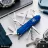 Нож многофункц. Victorinox Huntsman Translucent Blue 91мм (1.3713.T2)