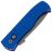 Нож Pro-Tech/Emerson CQC7 Tanto сталь 154CM рукоять Blue Jigged Aluminium (E7T05-BLUE)