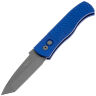 Нож Pro-Tech/Emerson CQC7 Tanto сталь 154CM рукоять Blue Jigged Aluminium (E7T05-BLUE)