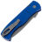 Нож Pro-Tech/Emerson CQC7 Tanto сталь 154CM рукоять Blue Jigged Aluminium (E7T05-BLUE)