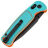 Нож CJRB Shale black PVD сталь AR-RPM9 рукоять Blue/Orange G10 (J1943-BBO)