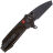 Нож Extrema Ratio MF0 T Black сталь N690 рукоять Ruvido Aluminium