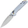 Нож Kershaw Mini Iridium stonewash cталь D2 рукоять Ice Blue Aluminium (2051)