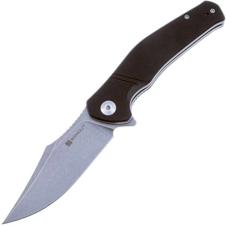 Нож Sencut Episode stonewash сталь 9Cr18MoV рукоять Black G10 (SA04B)