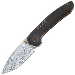Нож WE Knife Trogon сталь Heimskringla Damasteel рукоять Black Titanium (WE22002B-DS1)