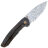 Нож WE Knife Trogon сталь Heimskringla Damasteel рукоять Black Titanium (WE22002B-DS1)