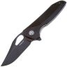 Нож Petrified Fish Mastiff blackwash сталь K110 рукоять Black G10