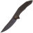 Нож We Knife Merata blackwash сталь CPM-20CV рукоять Black Titanium (WE22008A-1)