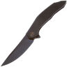 Нож WE Knife Merata blackwash сталь CPM-20CV рукоять Black Titanium (WE22008A-1)