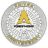 Монета Forest-Home Coin Silver Yellow Gloss 14th Anniversary Store