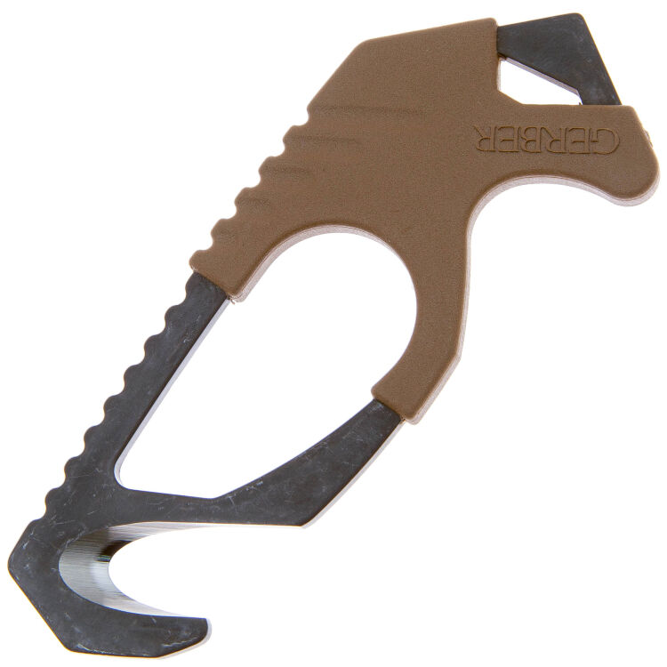 Стропорез Gerber Strap Cutter сталь 420HC рукоять Coyote Brown rubber (22-01944)
