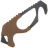 Стропорез Gerber Strap Cutter сталь 420HC рукоять Coyote Brown rubber (22-01944)