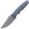 Нож Vosteed H-Back stonewash сталь 14C28N рукоять Blue G10