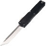 Нож Microtech Ultratech ZBP T/E PS stonewash сталь M390MK рукоять Black Aluminum (1123-11)