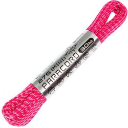 Паракорд CORD 275 световозвращающий Neon Pink 30м