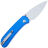 Нож CIVIVI Qubit satin сталь 14C28N рукоять Blue Aluminium (C22030E-3)