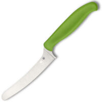 Нож кухонный Spyderco Z-Cut Blunt cталь CTS-BD1 рук. зеленый полипропилен (K13PGN)