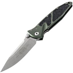 Нож Microtech SOCOM Elite S/E Apocalyptic сталь M390 рукоять Green Aluminium (160-10APOD)