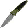 Нож Microtech SOCOM Elite S/E Apocalyptic сталь M390MK рукоять Green Aluminium (160-10APOD)