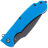 Нож Daggerr Fielder DL blackwash сталь 8Cr14MoV рукоять Blue FRN