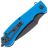 Нож Daggerr Fielder DL blackwash сталь 8Cr14MoV рукоять Blue FRN