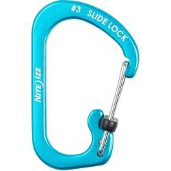 Карабин Nite Ize SlideLock Carabiner #3 Blue Aluminium (CSLA3-03-R6)