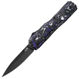 Нож Kershaw Livewire blackwash сталь Magnacut рукоять White/Purple CF Aluminium (9000PURCF)