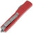Нож Microtech Ultratech S/E Apocalyptic сталь M390 рукоять Red Aluminium (121-10APRD)