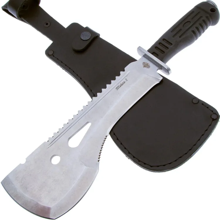 Мачете Витязь Тайга-2 сталь AUS-8 рукоять резина (B836-08K)